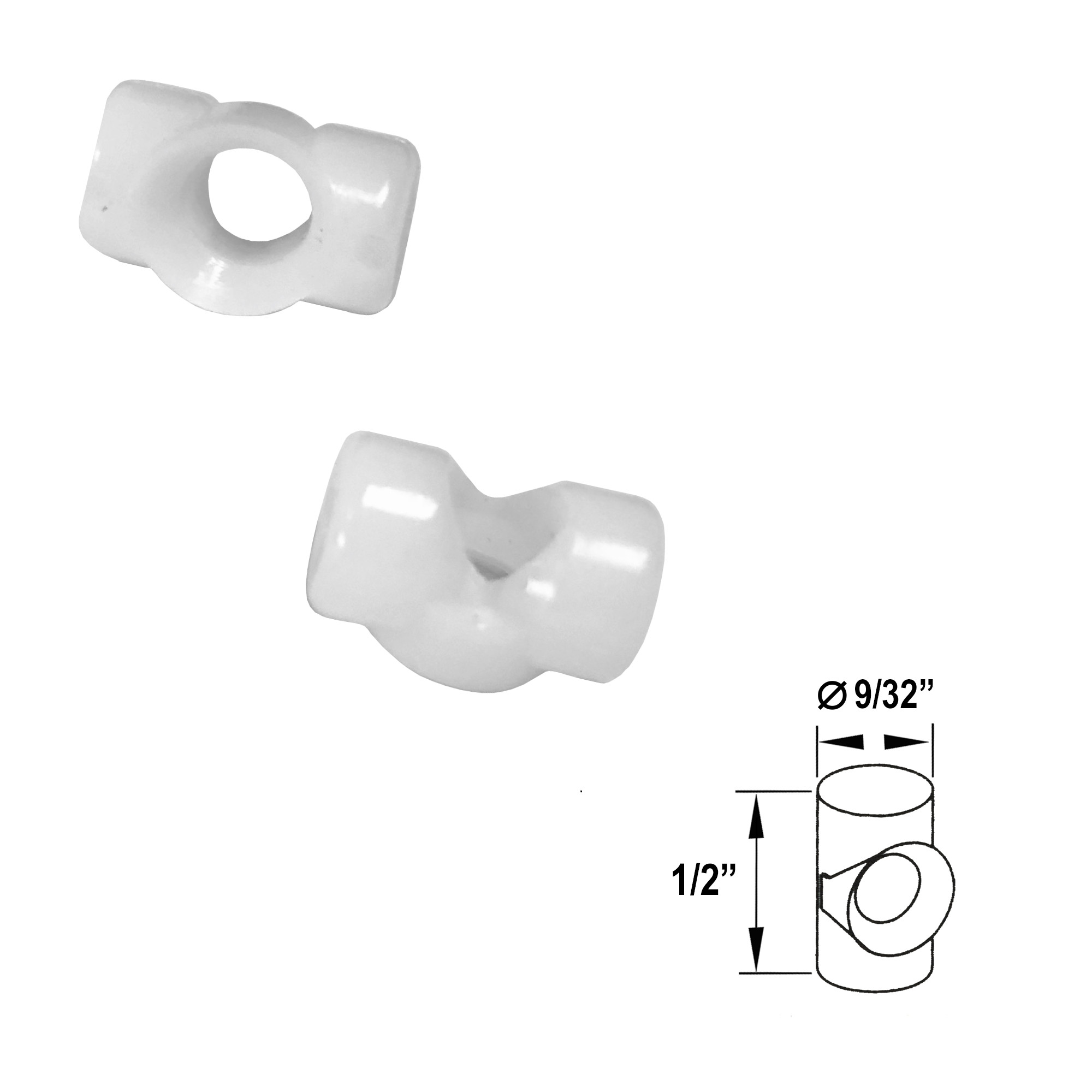Gordon Glass Co. Gordon Glass® Hinge Plug Pivot Bushing for Continuous